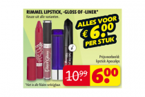 rimmel lipstick  gloss of   liner