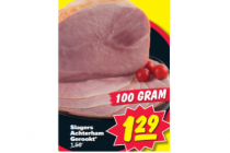 slagers achterham gerookt