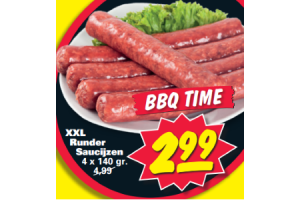 xxl runder saucijzen