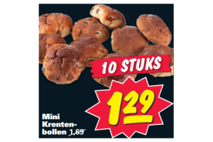 mini krentenbollen