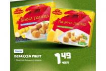 gebakken fruit
