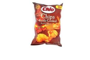 chio chips kettle cooked roasted bacon style