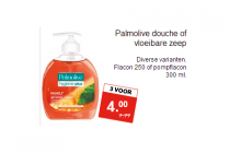 palmolive douche of vloeibare zeep