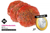 c1000 rundersteaks
