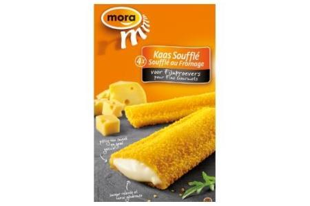 mora snacks kaassouffle voor fijnproevers 4 stuks