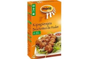 mora snacks kipspies 6 stuks