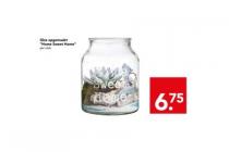 glas opgemaakt home sweet home