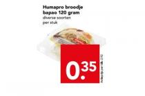humapro broodje bapao