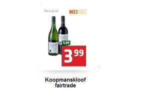 koopmanskloof fairtrade