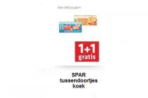 spar tussendoortjes koek
