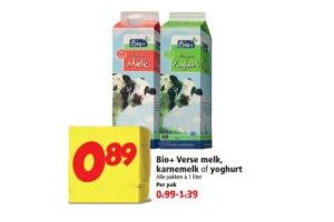 bioplus verse melk karnemelk of yoghurt