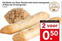 deen panotta mini nonna meergranen of flute wit of meergranen