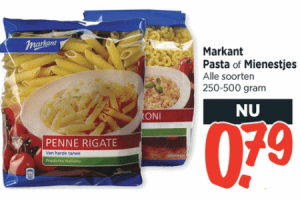 markant pasta of mienestjes