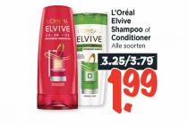 loreal elvive shampoo of conditioner