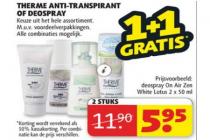 therme anti transpirant of deospray