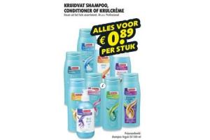 kruidvat shampoo conditioner of krulcreme