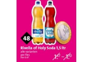 rivella of holy soda 15 liter
