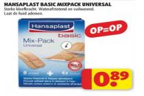 hansaplast basic mixpack universal