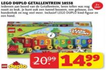 lego duplo getallentrein