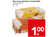 rijstrepen of rijstwafels