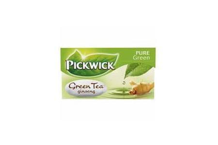 pickwick pure green green tea ginseng