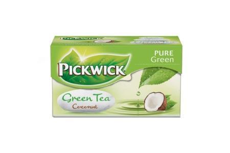 pickwick pure green green tea coconut