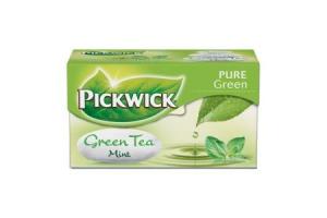 pickwick pure green green tea mint