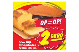 van dijk roomboter cake
