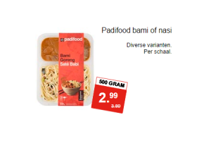 padifood bami of nasi