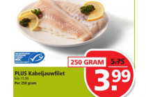 plus kabeljauwfilet