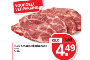 plus schouderkarbonade