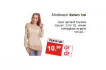modieuze dames trui