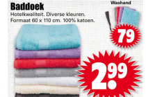 baddoek en washand
