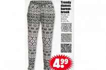 trendy dames harembroek