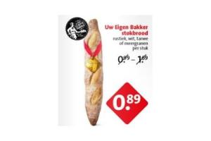 uw eigen bakker stokbrood