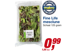 fine life mesclune