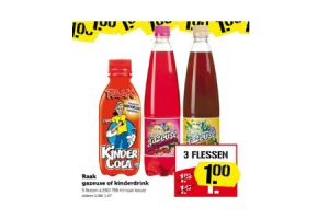 raak gazeuse of kinderdrink