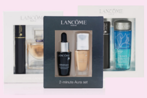 luxe set met lancome miniaturen