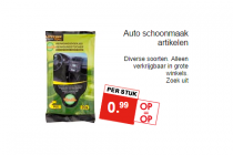 auto schoonmaak artikelen