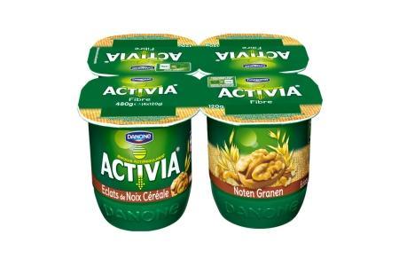 danone activia yoghurt notengranen