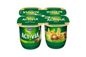 danone activia yoghurt muesliappel