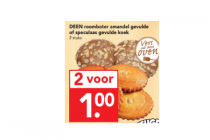 deen roomboter amandel gevulde of speculaas gevulde koek