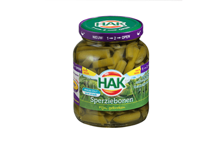 hak sperziebonen 210 ml