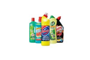 alle schoonmaakmiddelen