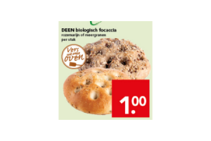 dee biologische focaccia