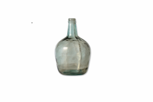 karaf vaas van gerecycled glas
