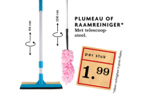 plumeau of raamreiniger