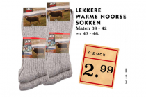 lekkere warme noorse sokken