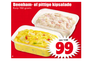 beenham  of pitte kipsalade