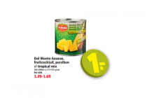 del monte ananas fruitcocktail perziken of tropical mix